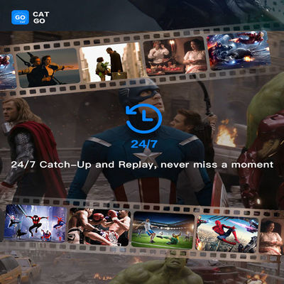 Digibox Entertainment Live TV Box 4 Go de RAM et Wifi à double bande 6