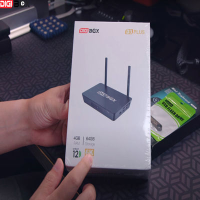 ARM Cortex Android Box 64 Go stockage H.265 Android Box 4 Go 64 Go