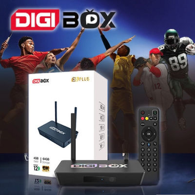 Digibox TV Streaming Lecteur multimédia HD 1080P Android 12.0 Bluetooth