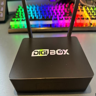 Appareils de streaming Android 12 pour téléviseur 1080p Digi Box avec enregistreur