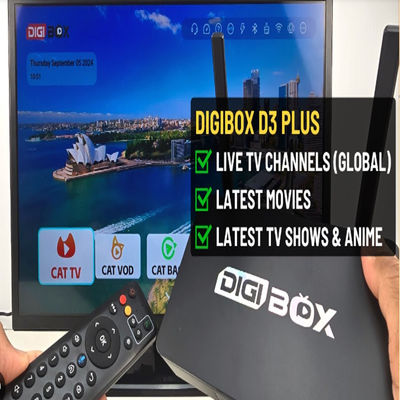 Dispositifs de diffusion en continu à résolution 1080p Android 12 Digibox pour télévision