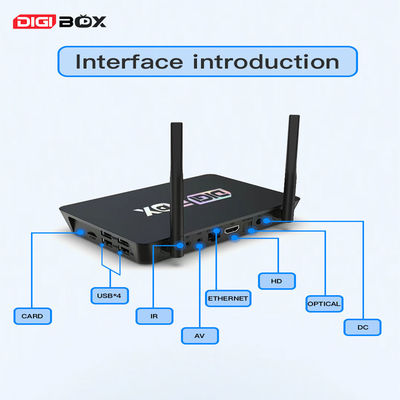 Digibox Wi-Fi 64 Go de stockage Android Smart TV Box au mieux