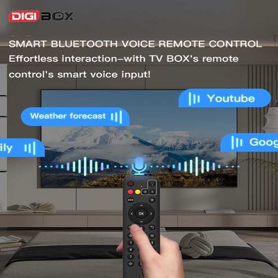 Digibox D3 Plus WiFi 6 Set Top Box 4 Go de RAM HD 4K Pour une expérience de visionnage supérieure