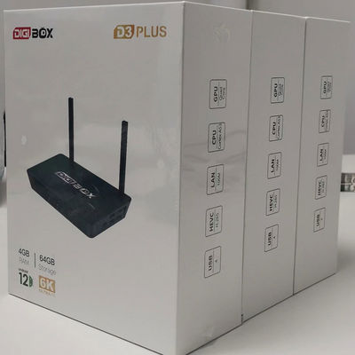 Mali G31 MP2 GPU TV Box Contrôle vocal Android TV Box 4k Bluetooth