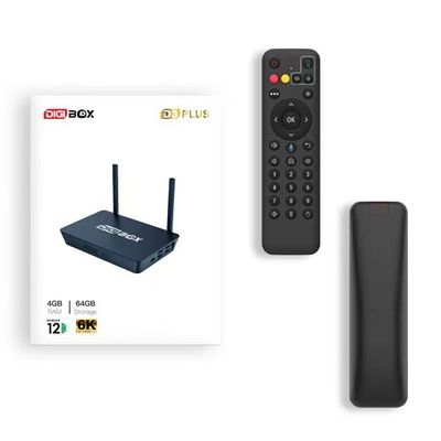 Contrôle de la voix TV Box 4GB RAM télécommande Digibox Smart