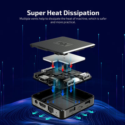 X96 Mini Android 11.0 Smart Box Dual WiFi 2.4G/5.8G Lecteur multimédia pour la maison intelligente